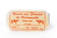 beurre cru fermier demi-sel