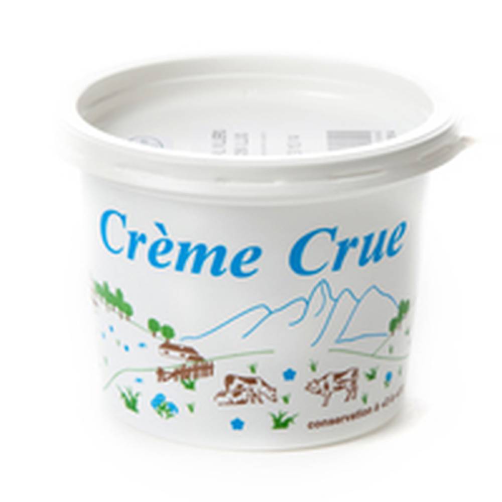 Crème crue fermière