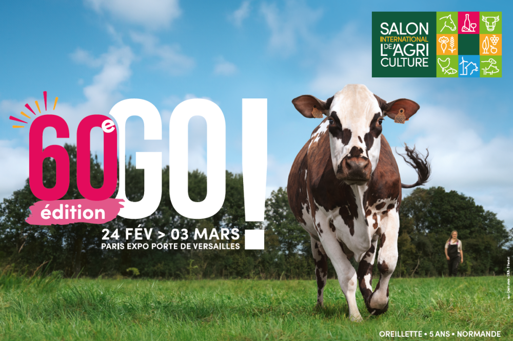 affiche du salon de l'agriculture 2024