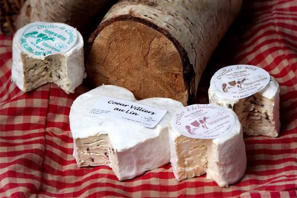 fromages de la fromagerie Villiers